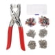 thumbnail image 2 of Juego de 200 botones a presión de metal con alicates de sujeción, kit de botones a presión para manualidades, ropa, sombreros y costura, 2 of 15
