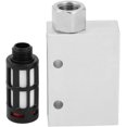 thumbnail image 4 of CV-10HS Vacuum Generator with Pneumatic Exhaust Ejector and Silencer, 4 of 5