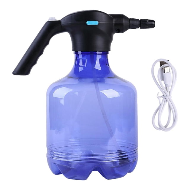 Pulverizador eléctrico de planta Sunnimix Botella de spray de riego automático 3L azul