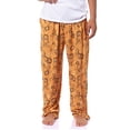 thumbnail image 7 of Garfield The Cat Mens' I Don't Think So Tossed AOP Sleep Lounge Pajama Pants Loungewear Sleepwear, 7 of 7