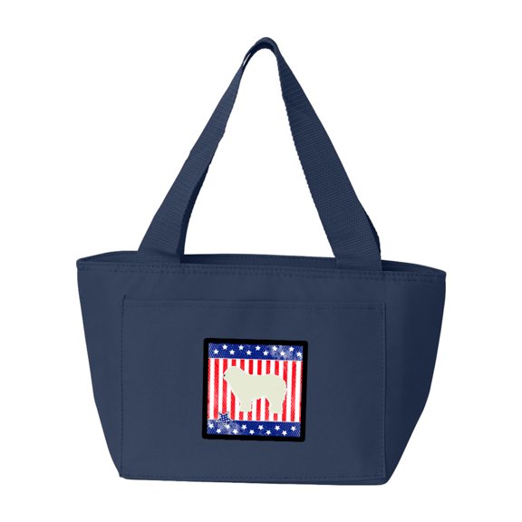 USA Patriotic Komondor Lunch Bag