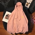 thumbnail image 3 of serony Spring Sweat à Capuche Imprimé Hommes Femmes Pull à Capuche Manteau Couple Top, Rose, L, 3 of 7