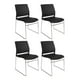 thumbnail image 1 of Set de 4 Sillas de Oficina para Visita Durables con Estructura de Acero, Modelo Delta, 1 of 4