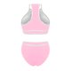 thumbnail image 4 of Traje de Baño de 2 Piezas para las Mujeres Hawaiana Estampado Tropical Cami Bra con Volantes, Juegos de Baño de Ropa de Playa para la Piscina Y el Mar, 4 of 7