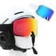 thumbnail image 4 of Gafas de esquí, gafas de nieve antivaho cilíndricas, gafas de esquí con protección ultravioleta para hombres y mujeres, 4 of 5