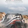 thumbnail image 3 of UTV Rear Soft Window Compatible with Polaris RZR PRO XP / Turbo R 2020-2024  PVC Rainproof Rear Windshield, 3 of 7