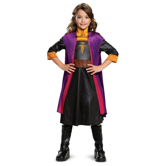 Disney Anna Classic Costume for Toddlers with Removable Cloak, Girls 2T