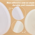 thumbnail image 4 of 4 Set Reusable Polyester Cable Ties Hook and Loop Cord Organizer Wire Ties for Earbud Headones ones Electronics Electrical Computer PC Wire Wrap Management White 8.5mm 5.47 Yards(5m)/Set, 4 of 6