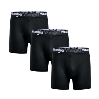 WRANGLER Boxershorts voor heren in zwart, zacht aanvoelend