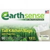 Earthsense Tall Kitchen Trash Bags, 13 Gallon, 90 Count