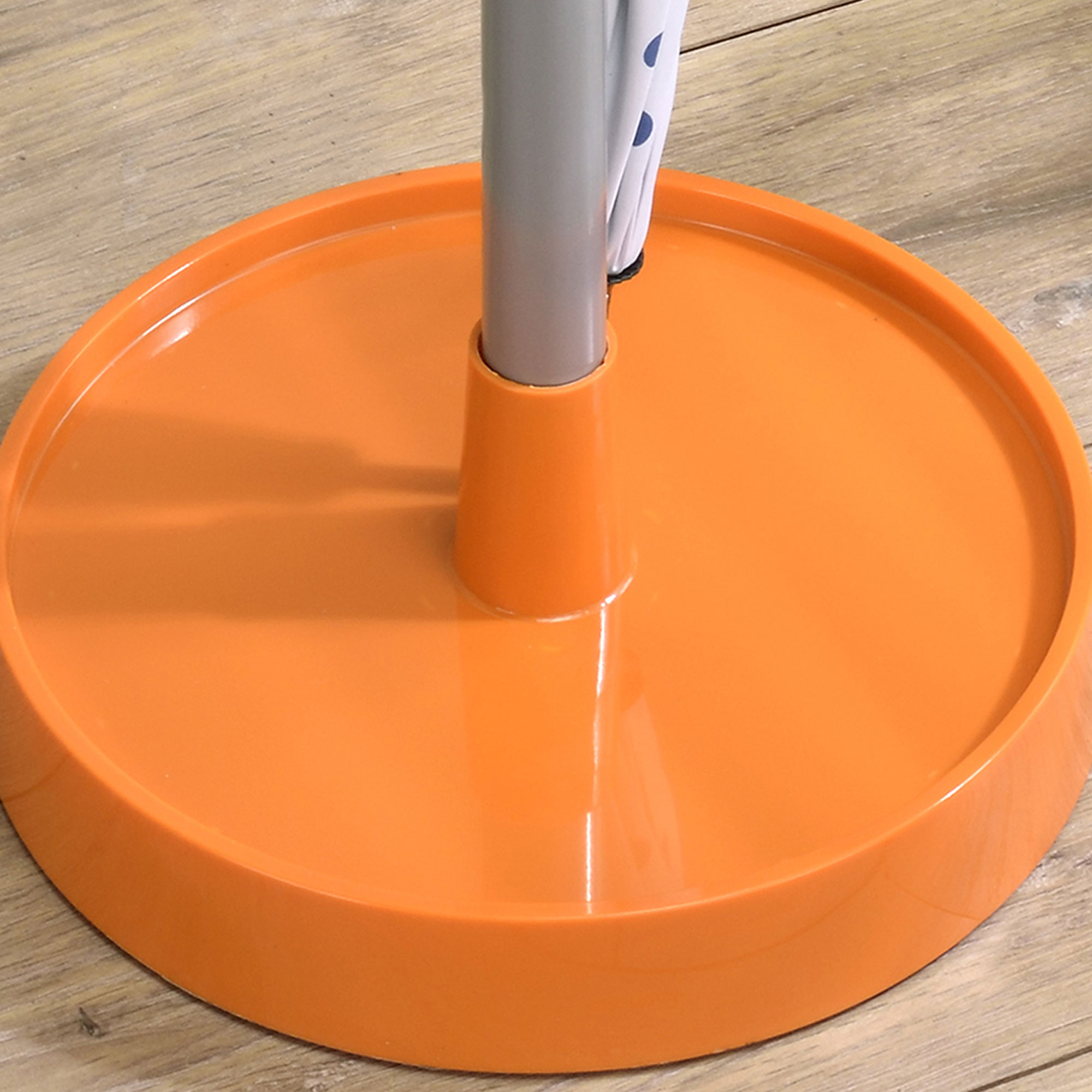Kings Brand Furniture Bromna Umbrella Stand Rack – Free-Standing Orange Holder for Entryway & Home Organization