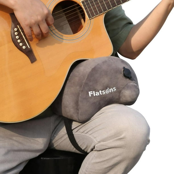 Cojín de apoyo para guitarra Cojín inflable para guitarra clásica popular cojín de apoyo para descanso suave soporte para jugar Barbie Nuevos Originales