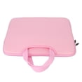 thumbnail image 3 of 13in Laptop Bag 360° Protection Smoother Zipper Pink Portable Scratch Resistant Notebook Handbag for Business TravellingPink, 3 of 14