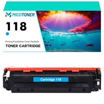 Cartridge 118 1-Pack Compatible Toner Cartridge for Canon 118C imageClass LBP7660CDN LBP7200CDN MF8350CDN MF8380CDW MF7260CDW Printer (Cyan)