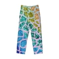 thumbnail image 5 of Balery Rainbow Glitter print Men's Pajama Pants,Ultra Lightweight Pjs,Lounge Pant-XX-Large, 5 of 9