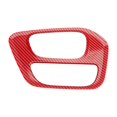 thumbnail image 1 of Etiqueta engomada del Panel de cambio de marchas del coche, pegatina Interior decorativa fácil de instalar, reemplaza directamente los accesorios del Patrón de carbono rojo, 1 of 9
