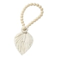thumbnail image 4 of Macramé cortina Tieback Tie Back borlas cuentas Boho correas de cuerda soporte para cortinas lazos de cuerda para tratamiento de ventanas decoración, 4 of 9