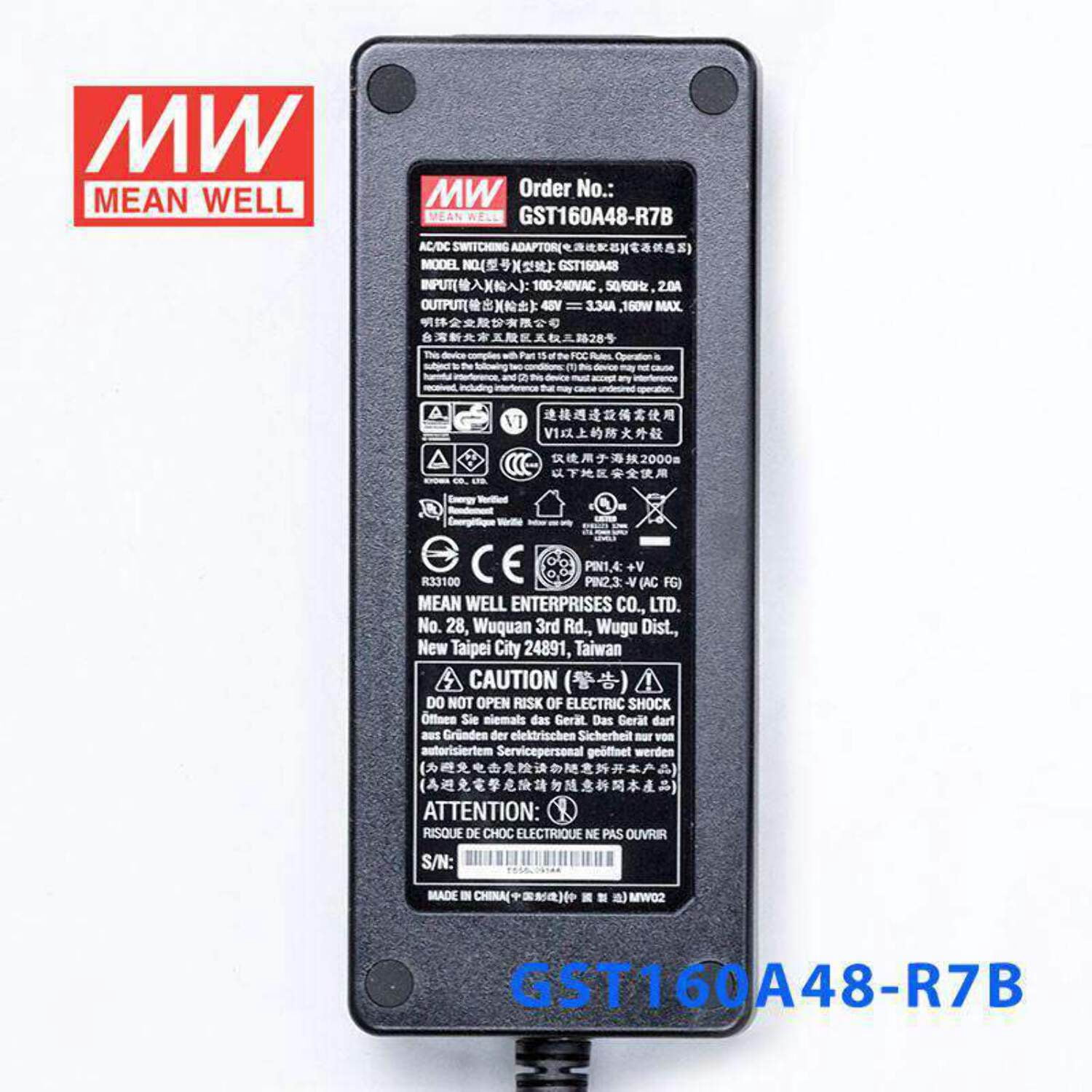 Mean Well GST160A48-R7B Power Supply 160W 48V