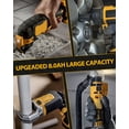 thumbnail image 5 of 2 Pack 8.0Ah Replacement Battery and 4.0Ah Charger for Dewalt 20V Max Batteries DCB200 DCB205-2 DCB206 DCB204 DCB203 DCB208 Compatible with Dewalt 20V Cordless Power Tools, 5 of 6