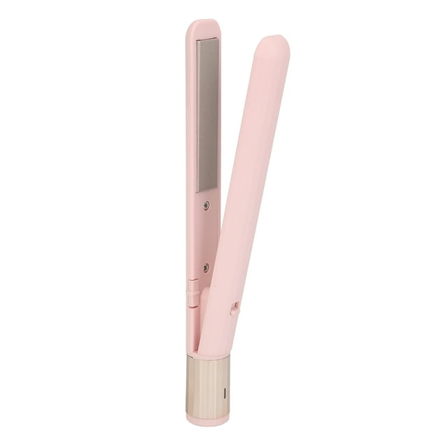 Mini Lisseur de Cheveux 2 en 1 USB Température Réglable, Chauffage Uniforme, Coiffures à la Mode, Soin des Cheveux, Compact Portable, pour Différents Types et Styles de Cheveux, avec Hydratation