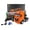Orange, variant on Remote Control Truck, 1:18 2.4GHz 9-Channel RC Timber Transport Truck with Detachable Carriage, Lights and Sound, Remote Control Construction Vehicle for Hobbyists