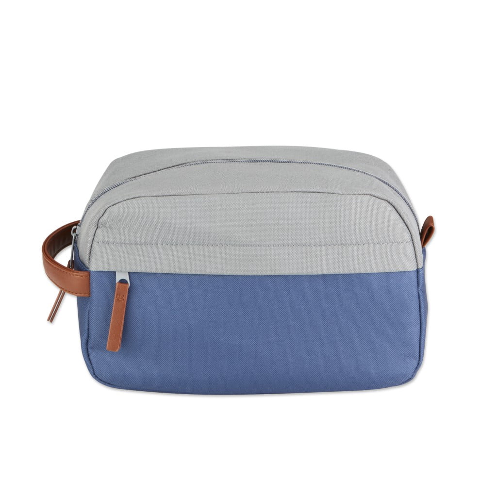 Conair Two Tone Navy and Grey Toiletry Bag
