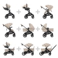 thumbnail image 2 of Evenflo Transformer Stoller Wagon Travel System w/LiteMax NXT (Seat 0-2 Years, Wagon 0-6 Years), 2 of 13