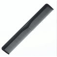 thumbnail image 1 of Peine de corte de fibra de carbono, peine profesional de peluquería, peine antiestático resistente al calor para todo tipo de cabello, peine de peluquero de dientes finos y anchos, 1 of 3