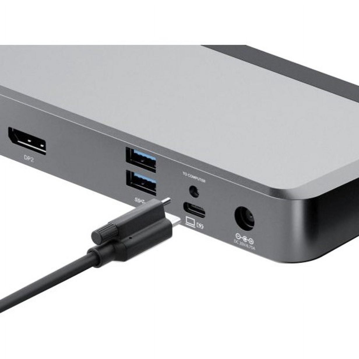 Alogic Universal Dock Dual Display Screen 4K docking station with 100W power delivery PD DP Alt Mode USB-C and USB-A devices
