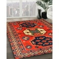 thumbnail image 2 of Ahgly Company Indoor Rectangle Traditional Sienna Brown Persian Area Rugs, 5' x 8', 2 of 6