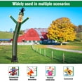 thumbnail image 6 of Inflatable Tube Man Scarecrow Wacky Wavy Dancing Guy  for Outdoor Decoration Advertising Business Promotion (Blower Not Included), 6 of 7