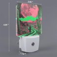 thumbnail image 2 of Fuzoiu Neon Desert Moon Print Dusk to Dawn LED Night Light with Light Sensor, Energy-Efficient Touch-Safe Night Lamp for Home, Office, and Kids' Rooms-UK, 2 of 7