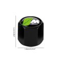 thumbnail image 3 of Dianli Back to School Tire Plug Core Caps Leaf M Label Pattern Car Tire Plug Caps Alloy Plug Caps Plug Caps Caps Suit For Car Motorcycle Bicycle Etc Set Of 4 Back to savings, 3 of 6