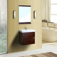 thumbnail image 7 of Bellaterra Home 24.4 in Single wall mount style sink vanity-wood- walnut, 7 of 7