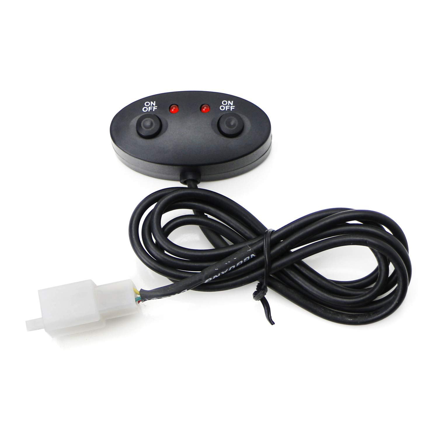 7/8" Motorcycle Fog Light ON OFF Switch Button With Red LED Indicator Light
