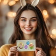 thumbnail image 6 of Easter Clear Stamps Realistic Eggs Rabbit Transparent Silicone Stamps Bunny Clear Stamp Spring Seals Silicone Stamps, 6 of 9