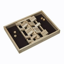 WE Games - Natural 10 No. Double Side Dice Board Game - 14 in. - USA Made