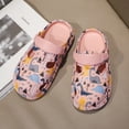 thumbnail image 6 of Huowey Summer Toddler Girls Clogs Garden Shoes Cute Cartoon Animal Graphic Lightweight Non- Tole Breathable Water Sandals Outdoor Beach Pool Soft Casual Footwear Slipper,Pink,3-4 Years, 6 of 9