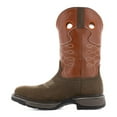 thumbnail image 2 of Frye 10" Men's Unlined Western Work Boot Steel Toe Fr40102 In Brown And Burnt Orange, 2 of 5