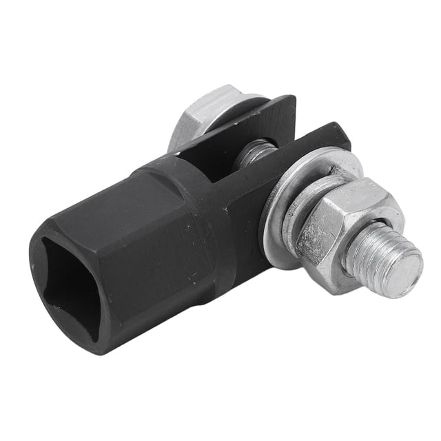 Conector de Gato de Tijera, Adaptador de Tigas de Acero de Vanadio Cromado Resistente A la ÓXido Sólido para su Uso Con Llave de ImpactO de Accionamiento de 1/2 Pulgada