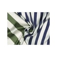 thumbnail image 3 of INSPIRAR CHIC 70cm Pañuelos Cuadrados con Estampado de Rayas para el Cuello y la Cabeza, Bandana para Damas Verde, 3 of 5