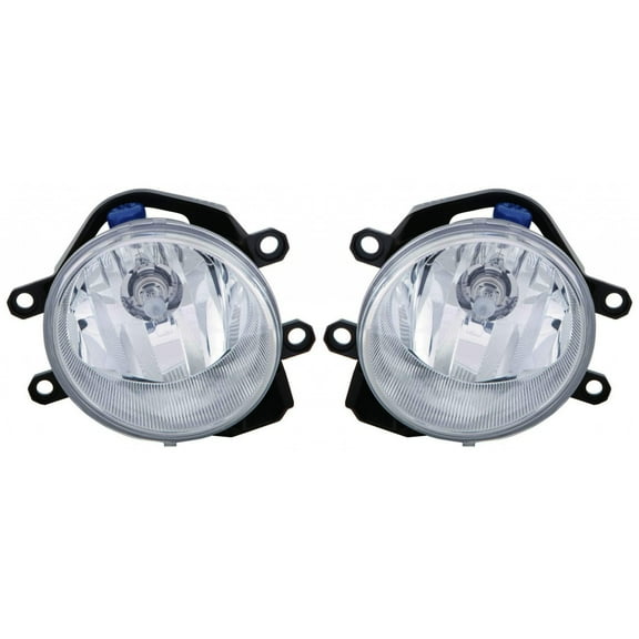 For Toyota Prius Plug-In Fog Light Assembly 2012 2013 2014 Pair Driver and Passenger Side TO2592126, TO2593126 | 81220-12230, 81210-12230