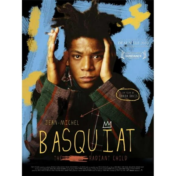 Pop Culture Graphics Jean-Michel Basquiat The Radiant Child Movie Poster, 11 x 17