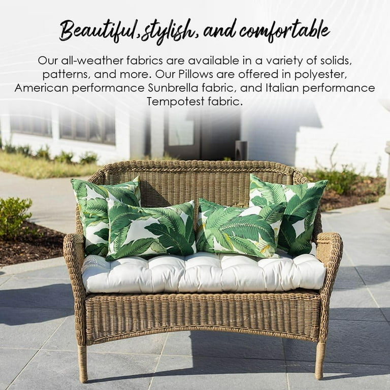 RSH Décor: Set of Square Throw Pillows Indoor/Outdoor All