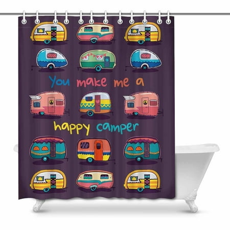 Mkhert Funny You Make Me Happy Camper Motivational Quote With