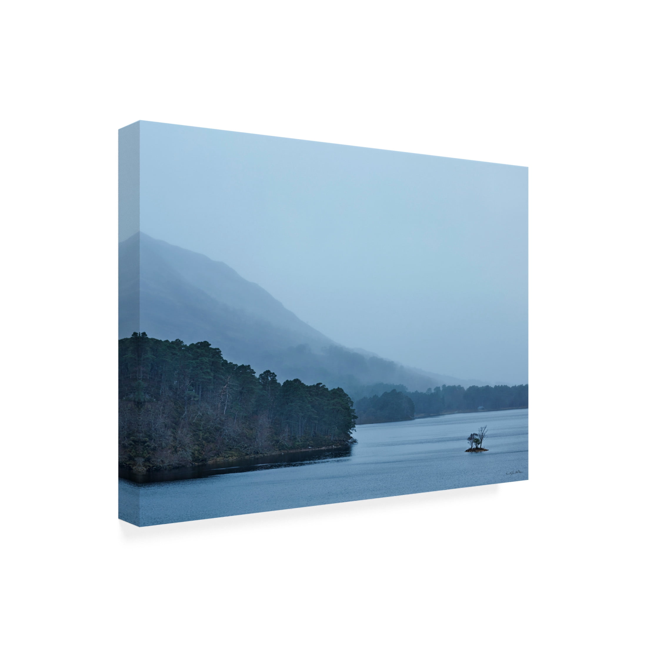 Canvas Wall Art - Kent Burkhardsmeier 'Breaking Away' Wall Art for Living Room, Bedroom, or Office Décor by Trademark Fine Art - 32 x 24 Inches