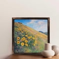 thumbnail image 6 of Sunflowers Field Mountain View Wooden Sign Wall Plaque - Vintage Art Decoration, Wall Decoration - Ideal Gift For Home Decoration, Living Room, Bathroom, Bedroom, Garden, Dining, Bar, Cafe, Festiva, 6 of 7