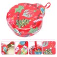 thumbnail image 4 of KAKOWELY 1 caja de dulces con temática navideña, preciosa caja de hojalata, caja decorativa con colgante., 4 of 5