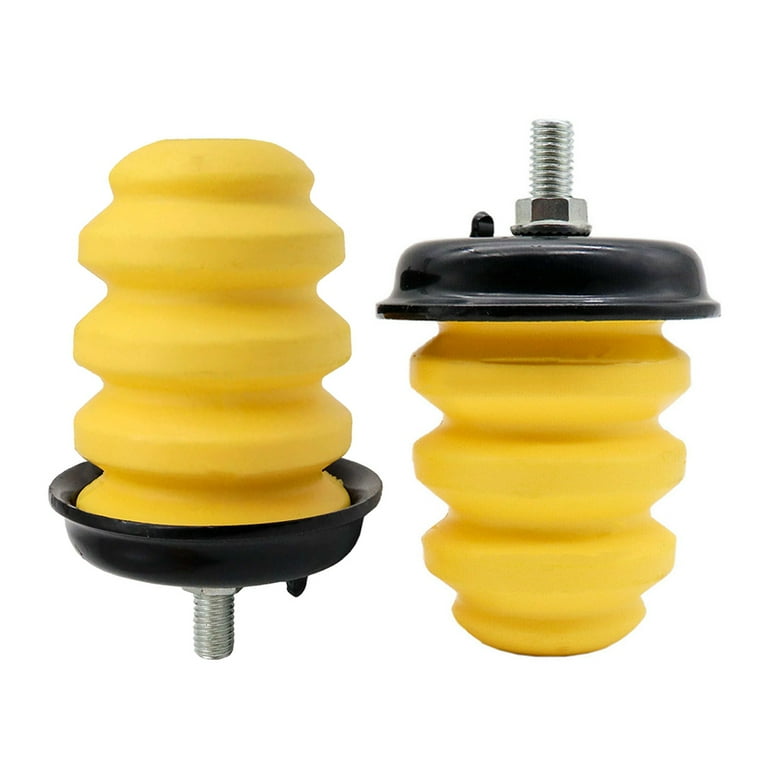 BFY 1Pair Car Rear Suspension Frame Axle Rubber Leaf Spring Bumper 