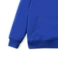 thumbnail image 4 of Ulanda Youth Hoodie Sweatshirt,Boys Girls Hooded,Hoodies for Teen Girls Fashion Fleece Pullover Tops Kids Clothes (Blue, 5-6 Years), 4 of 6
